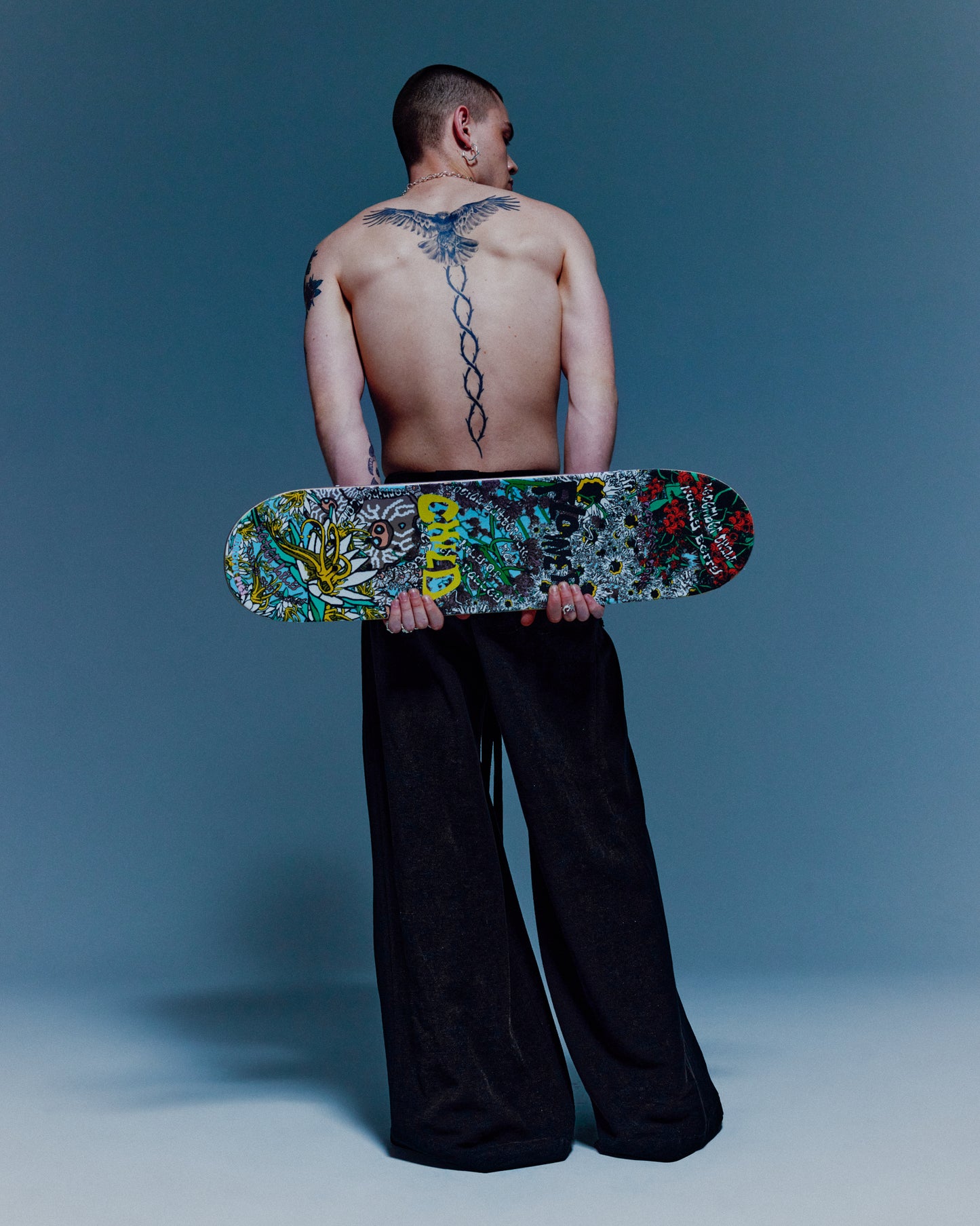 Skateboard Flower Child