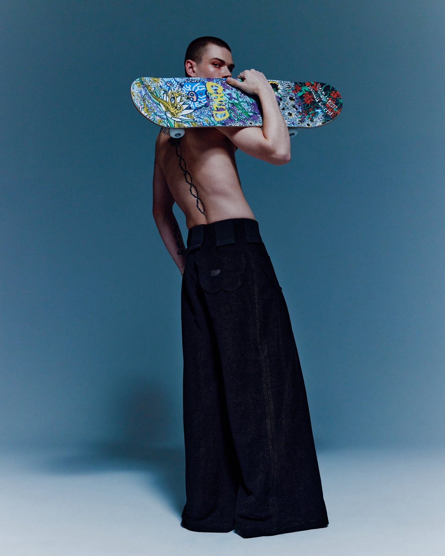 Skateboard Flower Child