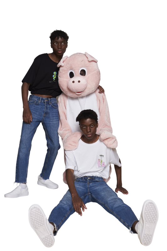 Tops courts 100% coton