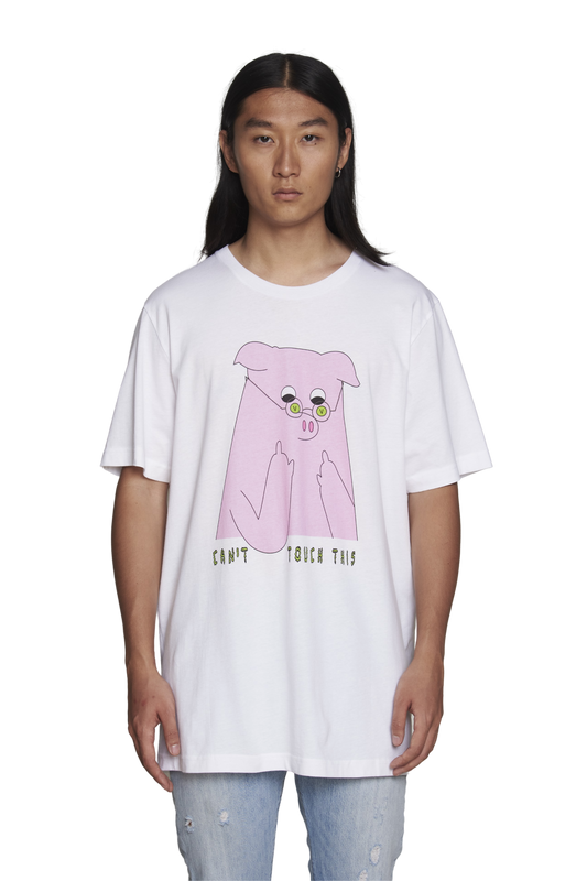 100% cotton white t-shirt