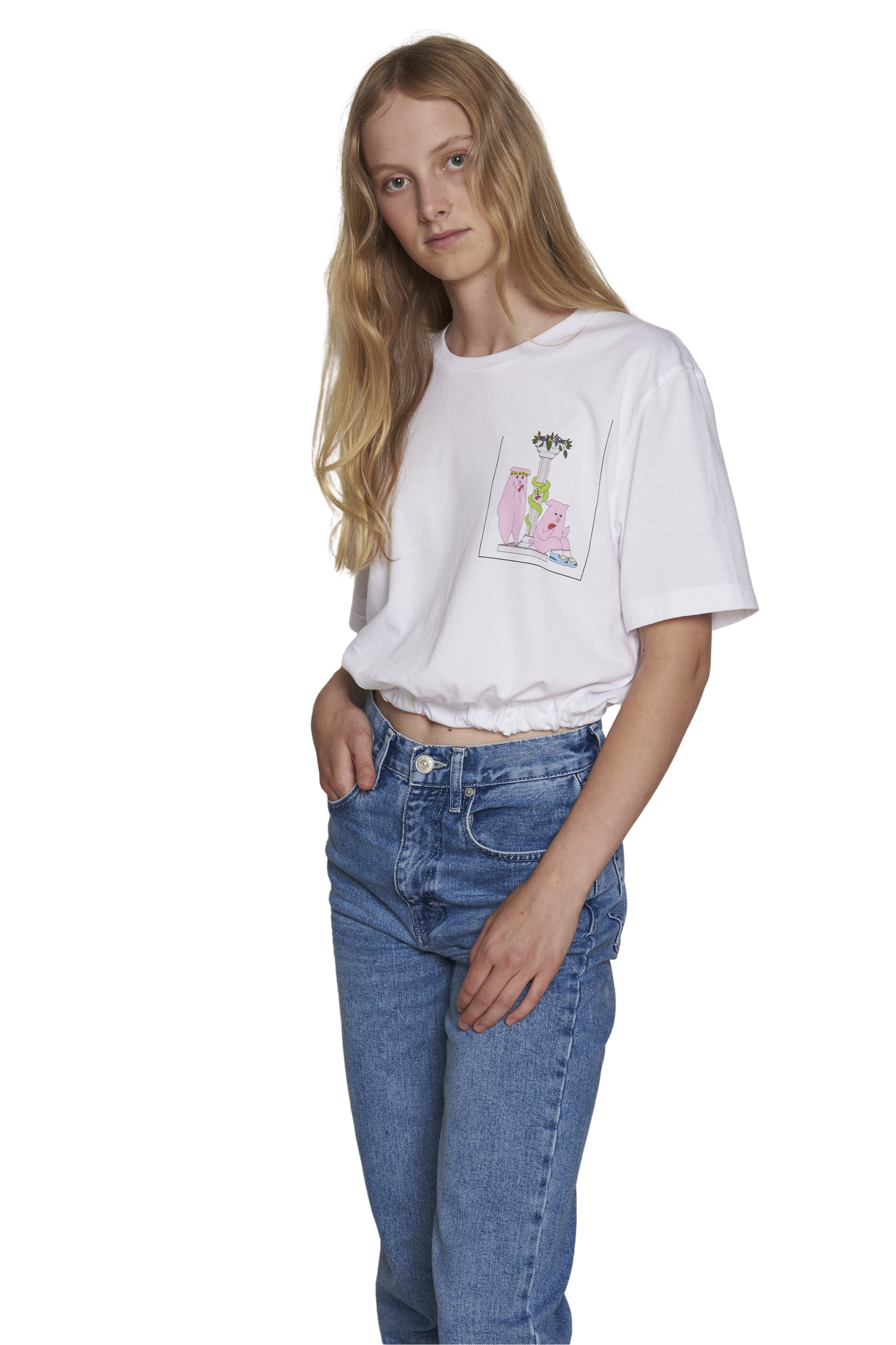 Tops courts 100% coton