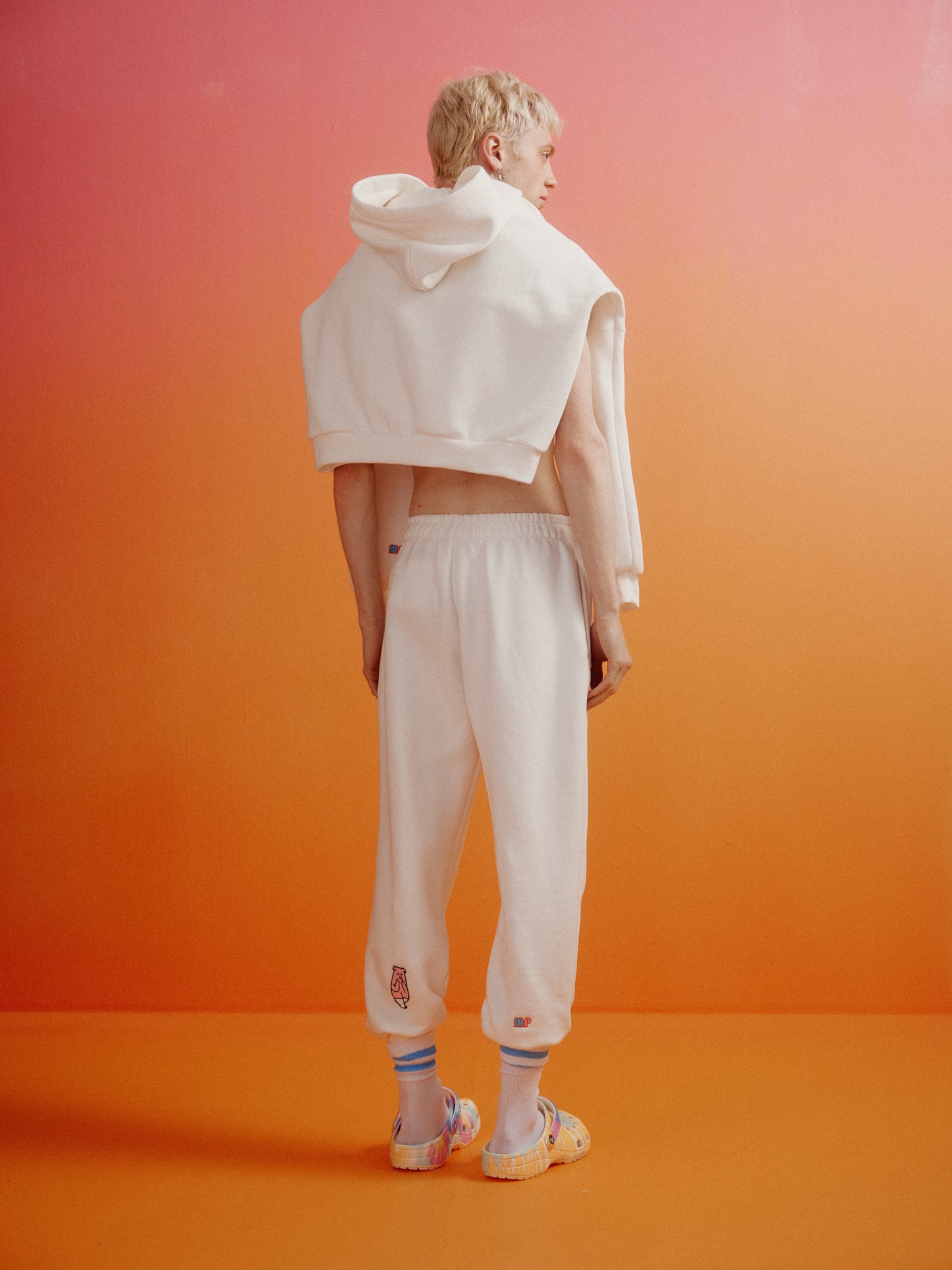 White Organic Cotton Sweatpants