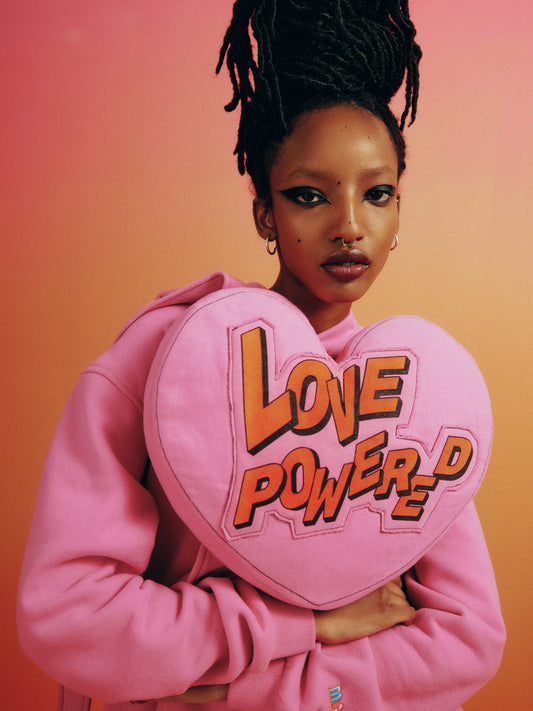 Love Powered Vegan Heart Bag