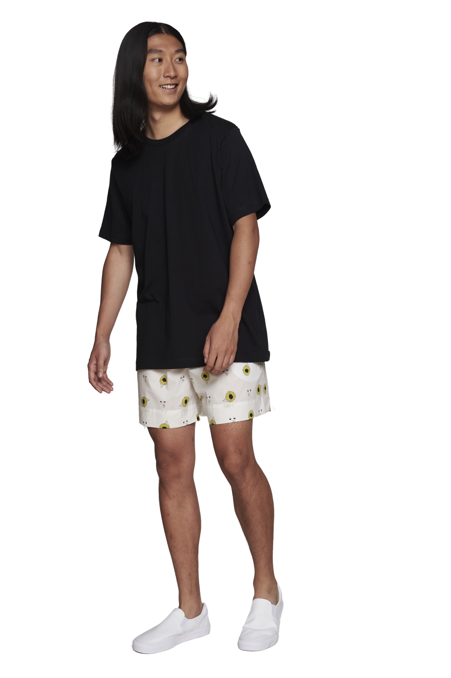 t-shirt noir en coton bio