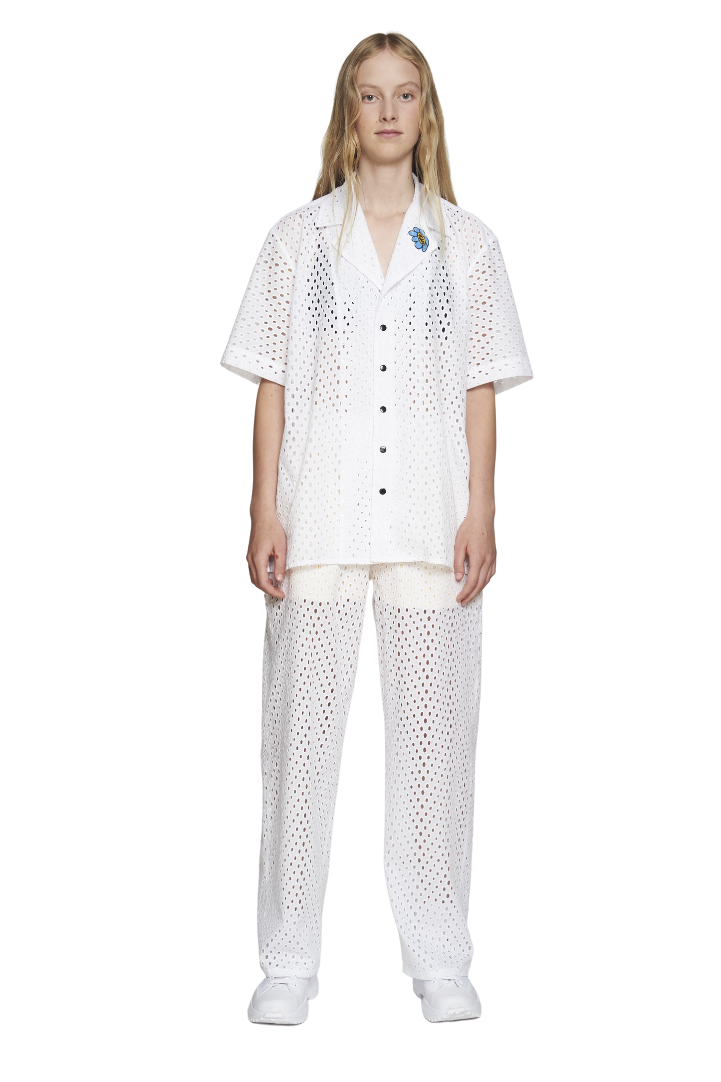 Broderie Anglaise - Chemise Breathy Camp