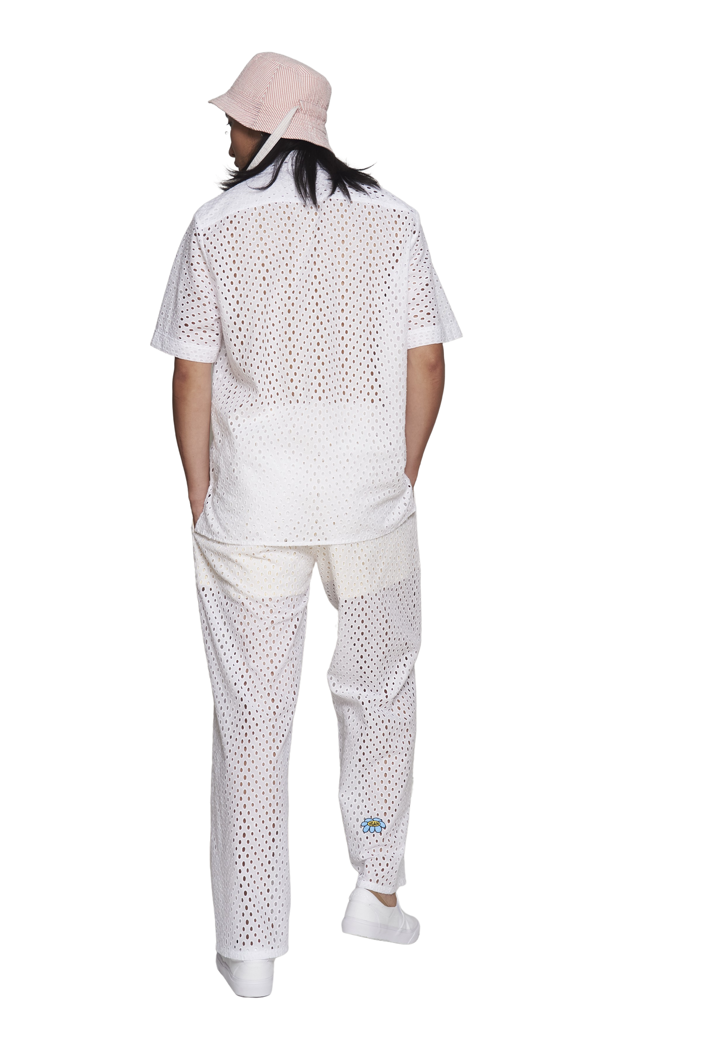 Broderie Anglaise - Pantalon de Pyjama Breathy Summer