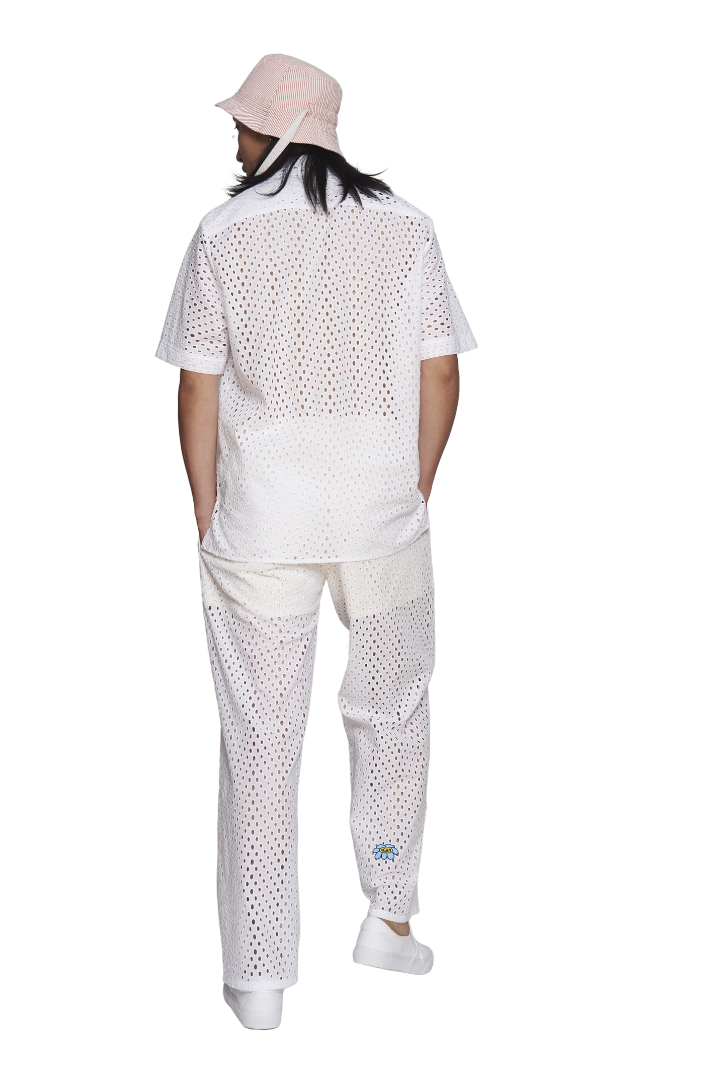 Broderie Anglaise - Breathy Camp shirt